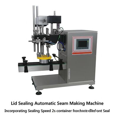 Deckelversiegelungs-Automatische Nahtmaschine mit 2s Versiegelungsgeschwindigkeit, ideal für automatisiertes Behälterversiegeln