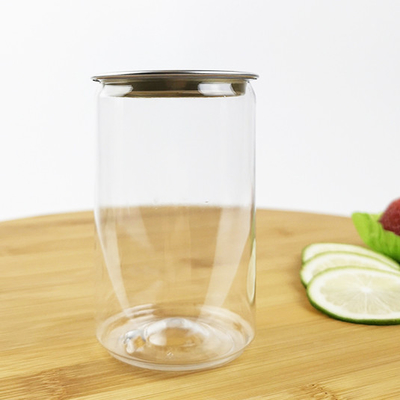 Wiederverwendbarer Plastikleercontainer-einfache Zug-Aluminiumabdeckung des freien Raumes 210ML