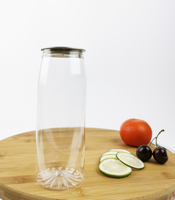 füllt Plastikleercontainer 500ml Blumen-unteres Süßigkeits-Badesalz ab