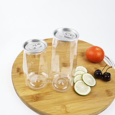 füllt Plastikleercontainer 380ml Diamond Shape For Cold Pressed-Säfte ab