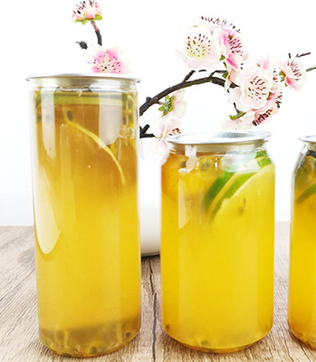 füllt transparentes HAUSTIER 330ml Leercontainer-Gläser mit einfacher Zug-Abdeckung ab