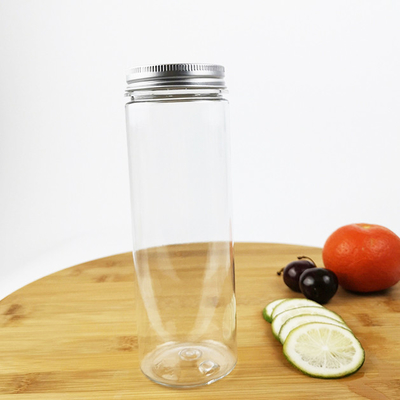 Tee 0,4 Liter HAUSTIER Plastikspeicher-Dose mit Überwurfmutter klarer Juice Bottles