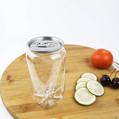 0,45 Liter-Plastikspeicher-Dosen-Trockenfutter-Plastikflaschen mit Schnelldeckeln