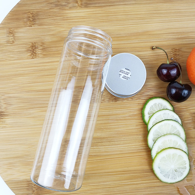 Haustier-Plastiküberwurfmutter des Tee-400ml rüttelt Bildschirmausdruck-Flaschen-Mund 54mm