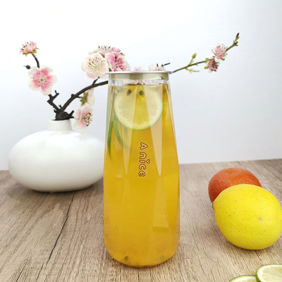 Textilware-Bildschirmausdruck 500ml Diamond Shape Plastic Beverage Cans