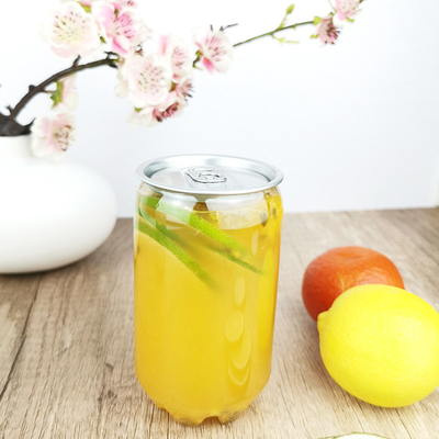transparenter 350ml Vorratsbehälter mit Schnelldeckel Smoothies