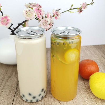 Getränke wässern einfache offene Dosen Juice Plastics 500ml mit wasserundurchlässigen den Schnelldeckeln
