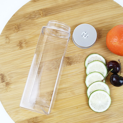 Wasserundurchlässige Plastiknahrungsmittelquadrat-Speicher-Dosen für Getränke wässern Saft