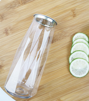 Nahrungsmittelbehälter-Gläser der Textilware-0.5L mit Schnelldeckeln Diamond Shape