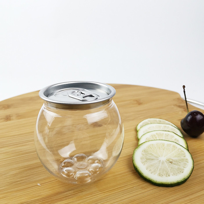 GETRÄNKEdosen-Getreide-Bohnen-Nuss-Konserve Tranparent 210ml Plastik