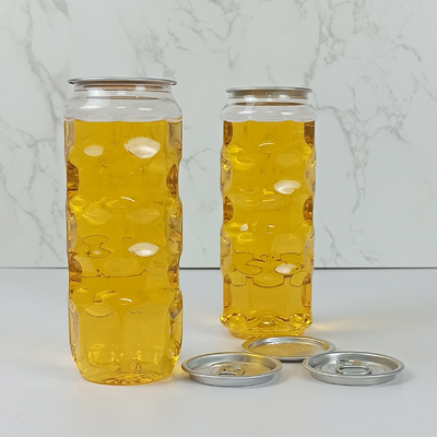 500 ml PET-Plastikflaschen - leicht, luftdicht und wiederverwendbar zur Lagerung von Tee, Milch, Säften und hausgemachten Getränken
