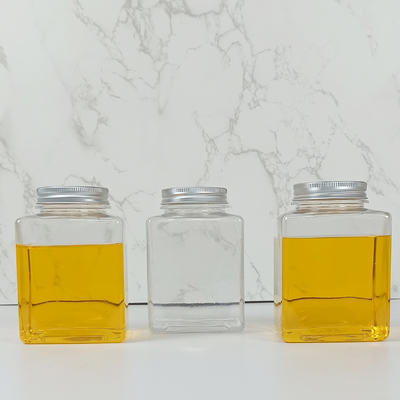 500 ml PET-klare Kunststoffbehälter mit Kappen