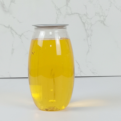 Olive Shape Juice Plastic Storage füllt Behälter-Gläser HAUSTIER des freien Raumes 500ml ab