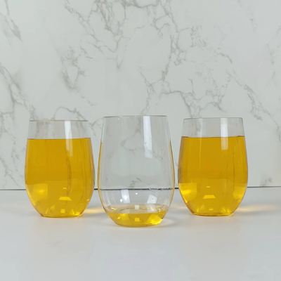 350 ml Plastikbecher für Wasser, Saft, Kaffee oder Tee