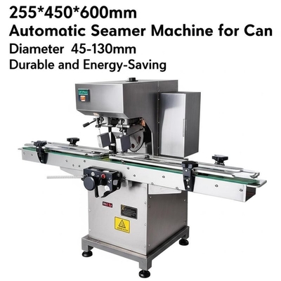 255*450*600mm Automatische Bördelmaschine für einen Dosen-Durchmesser von 45-130mm, langlebig und energiesparend