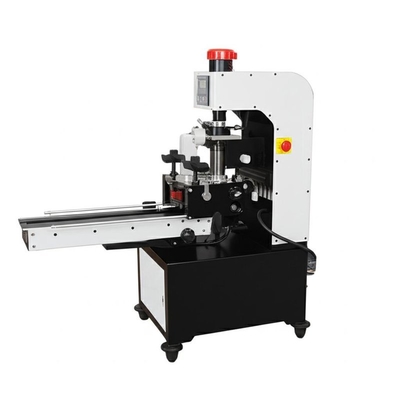 Edelstahl-Automaten-Bördelmaschine für 50-205mm Bördelnahtlänge in Schwarz/Weiß, einfach zu bedienen und zu warten