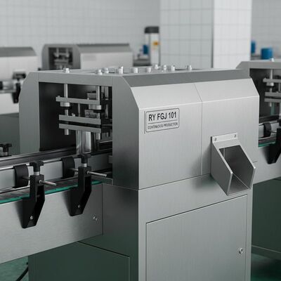 Deckeldichtungs-Automat-Verschließmaschine RY FGJ 101 Edelstahl Optimiert für kontinuierliche Produktionslinien