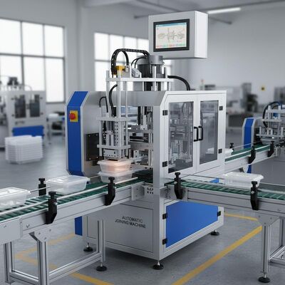 200360550mm Automatische Verbundmaschine mit Versiegelungsgeschwindigkeit 2s Container Leistung in Containermontagelinien